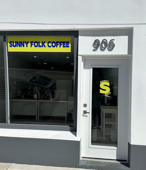 Sunnyfolk storefront — lifestyle brand identity case study by IIIDCO, Fort Lauderdale